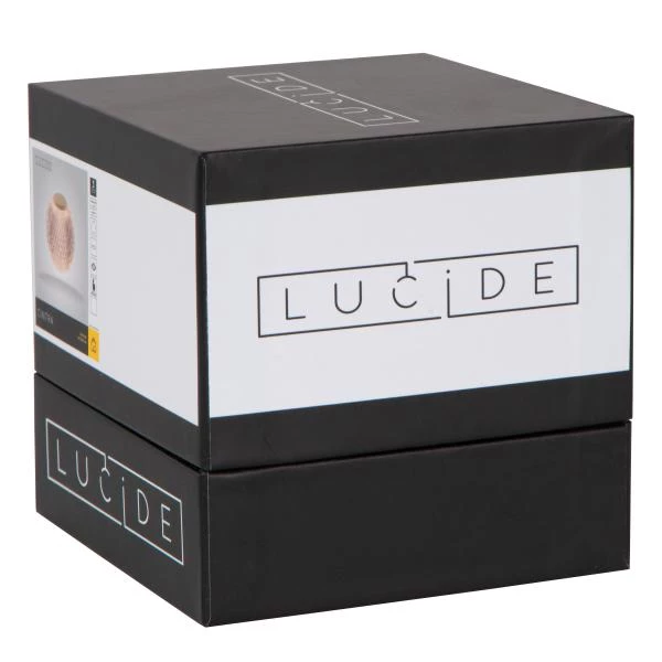 Lucide CINTRA - Rechargeable Table lamp - Battery pack - Ø 9 cm- LED 3 StepDim - 1x1,5W 2700K - Transparant - detail 5